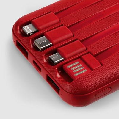 Аккумулятор Omni Qi 10000 мАч, ver.2, красный-4