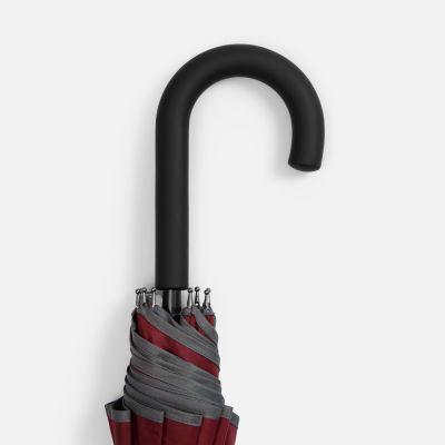 Зонт-трость Abrego, бордовый-4