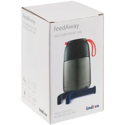 Термос для еды feedAway 500, серо-стальной-6
