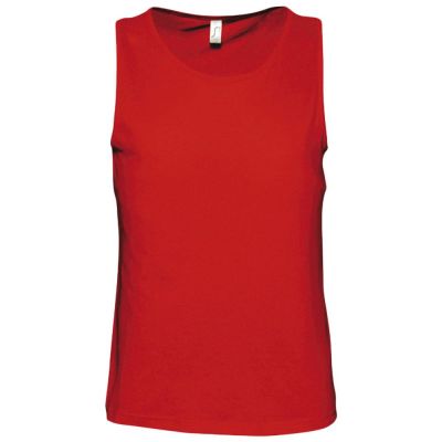 Майка мужская Justin 150, красная-0