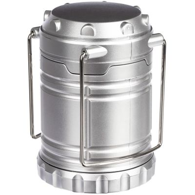 Кемпинговый фонарь Lindau, серебристый-0