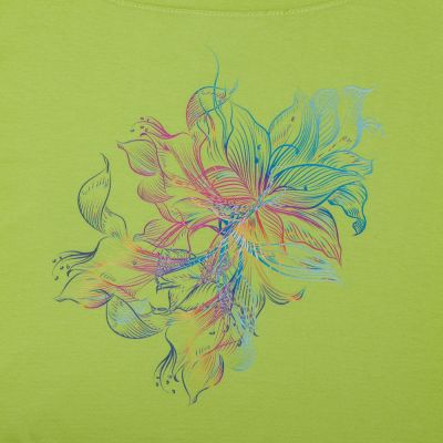 Футболка женская Vibrance, зеленое яблоко-1