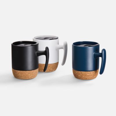 Кружка Corky Grip, белая-3