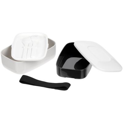 Набор ланчбоксов в термосумке Takk Mamma, серый-1