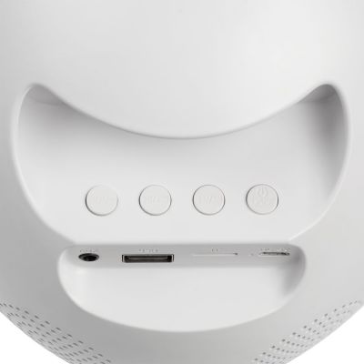 Лампа-колонка со световым будильником dreamTime, ver.2, белая-5