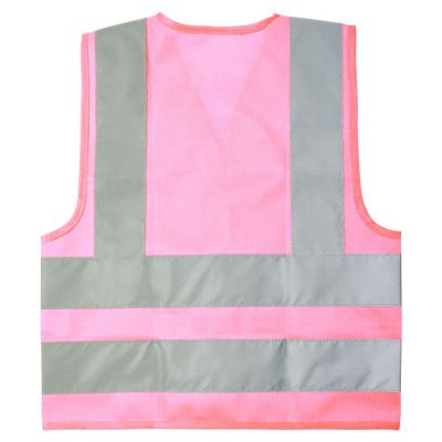 Жилет детский светоотражающий Glow, розовый-1