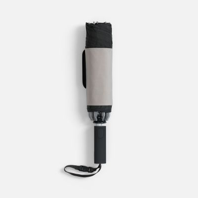 Зонт обратного сложения Easyroll, черный-4