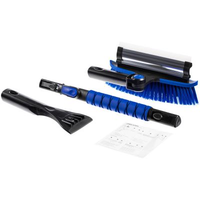 Автомобильная мультифункциональная щетка Severus Scrape, синяя-5