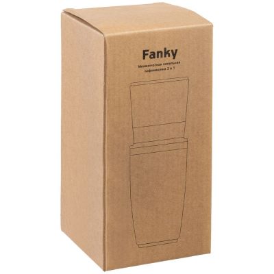 Капельная кофеварка Fanky 3 в 1, черная, в упаковке-3