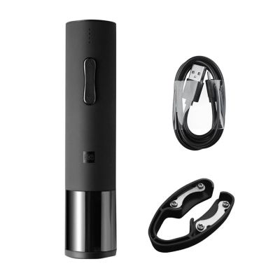 Электрический штопор HuoHou Electric Wine Bottle Opener, черный-2