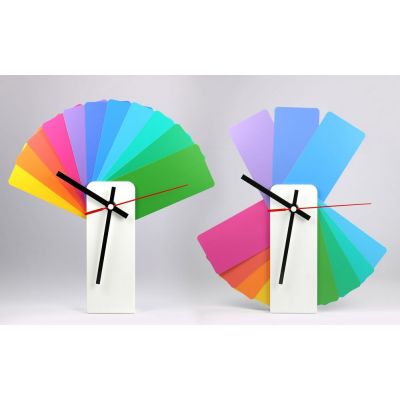 Часы настенные Transformer Clock. White & Multicolor-3
