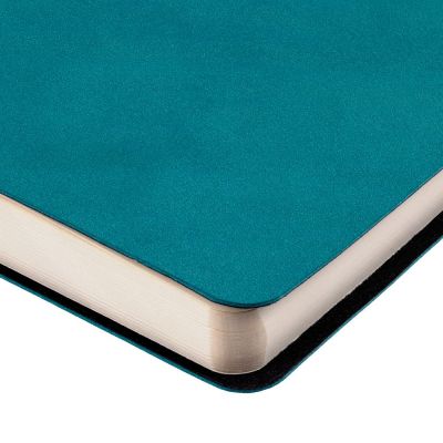 Ежедневник Nubuk, недатированный, бирюзовый-2