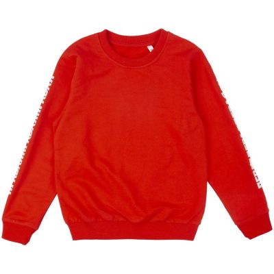 Свитшот детский «Правая левая», красный-4