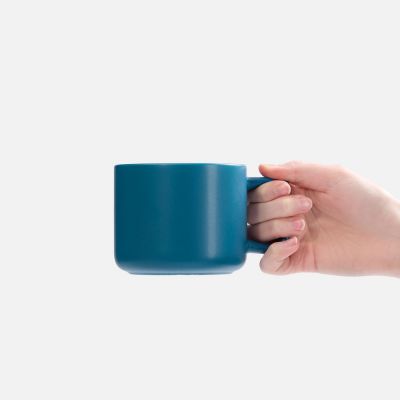 Чашка Jumbo в коробке матовая, морская волна-2