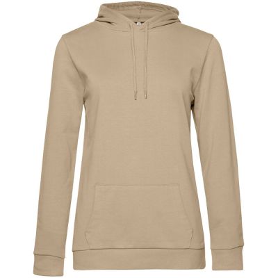 Толстовка с капюшоном женская Hoodie, бежевая-0