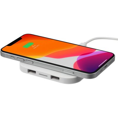 Беспроводное зарядное устройство Interra Plus, белое-8