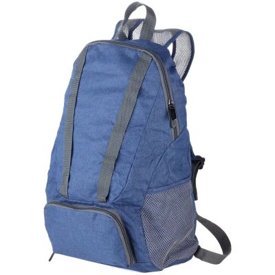 Складной рюкзак Bagpack, синий-0