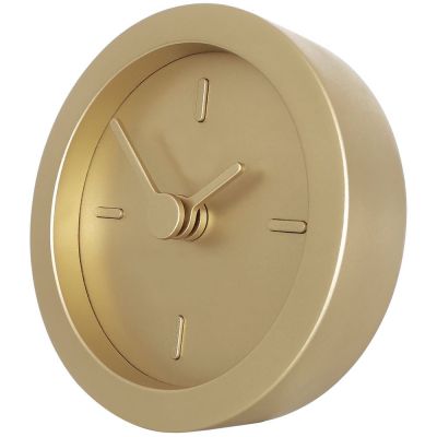 Часы настольные Bronco XXS Sarah, золотистые-2