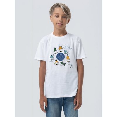 Футболка детская «Где Плутон?», белая-3