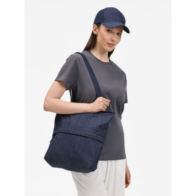 Сумка для покупок Denimate, темно-синяя-3