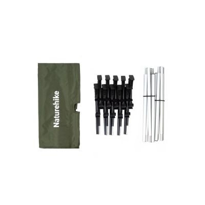 Раскладушка туристическая XJC05, зеленая-5