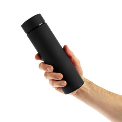 Термос с ситечком Percola, черный-7