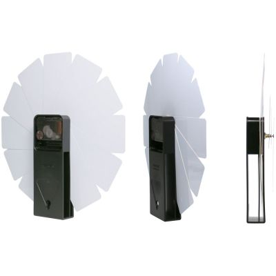 Часы настенные Transformer Clock. Black & Monochrome-2