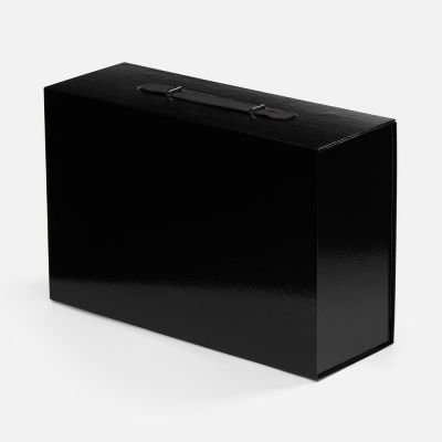 Коробка складная Holdfold, L, черная-0