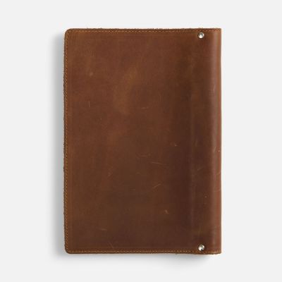 Ежедневник inStream, недатированный, коричневый-1