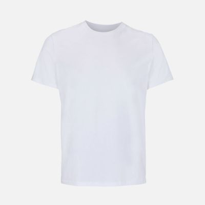 Футболка унисекс Lyam, белая (белоснежная)-0