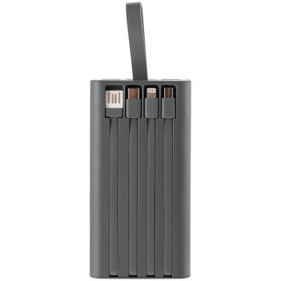 Аккумулятор Trellis Digital 10000 мАч, темно-серый-4