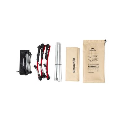 Раскладушка туристическая XJC04, бежевая-5