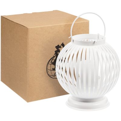 Интерьерный фонарь-подсвечник Villatic, средний, белый-4