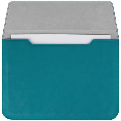 Чехол для ноутбука Nubuk, бирюзовый-3