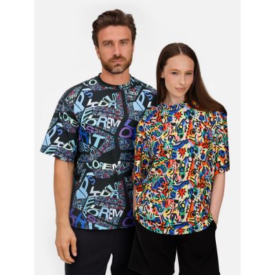 Футболка из бифлекса Morfiss с полной запечаткой на заказ-0