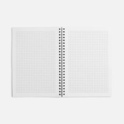 Блокнот Salvador в клетку, красный ver.2-3