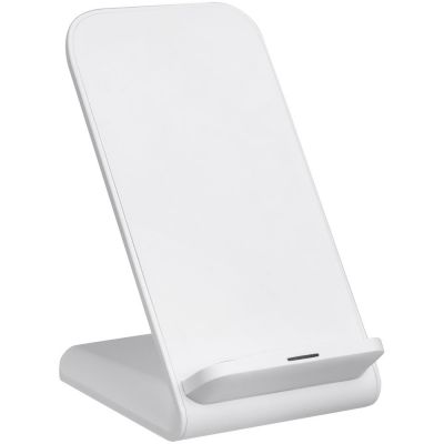 Беспроводное зарядное устройство с быстрой зарядкой Overtop, белое-4