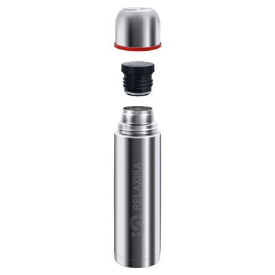 Термос Relaxika 1000, стальной-1