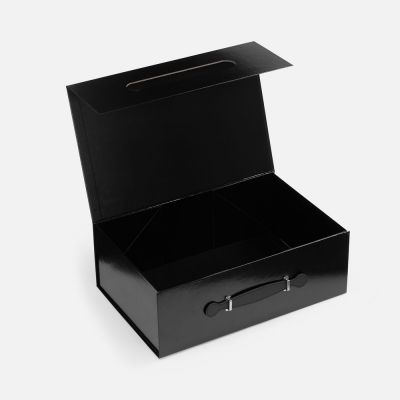 Коробка складная Holdfold, L, черная-2