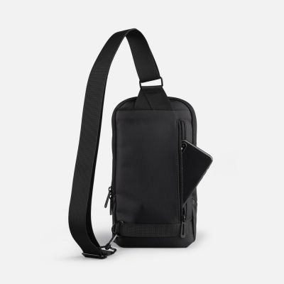 Рюкзак на одно плечо Solnex, черный-3