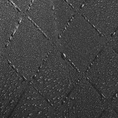 Зонт-трость Magic с проявляющимся рисунком в клетку, черный-1