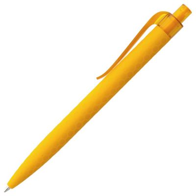 Ручка шариковая Prodir QS04 PRT Honey Soft Touch, желтая-1