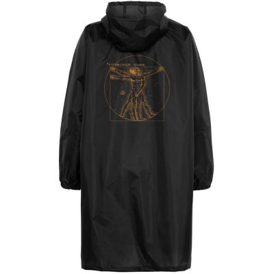 Дождевик-анорак «Ветровианский человек», черный-2