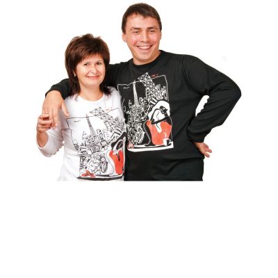 Футболка с длинным рукавом Monarch 150, белая-5