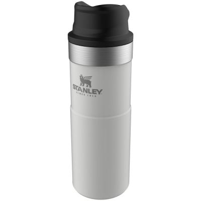 Термокружка Stanley Classic One Hand 2.0, большая, белая-0