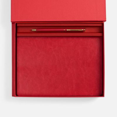 Набор Nebraska Flex, красный с золотистым-1