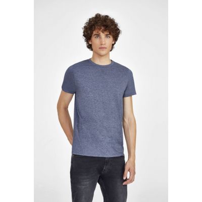 Футболка мужская Mixed Men бордовый меланж-4