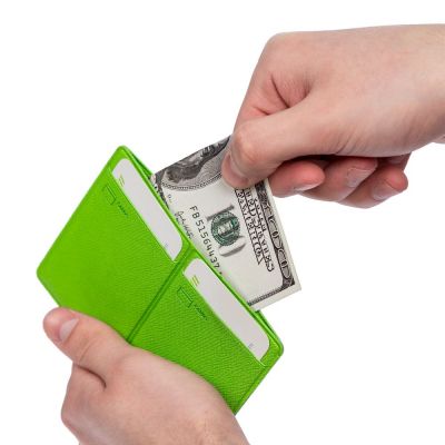 Обложка для автодокументов Devon Light, зеленая-5