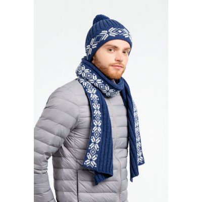 Шарф Eira, синий-5