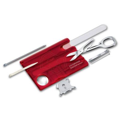 Набор инструментов SwissCard Nailcare, красный-1